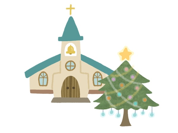 クリスマスの教会