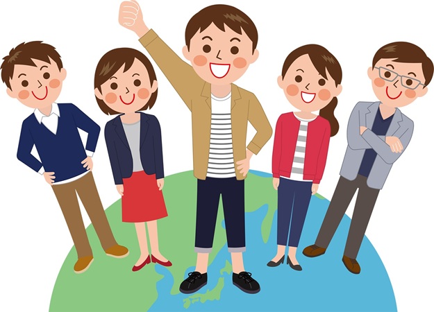 みんなで一緒に