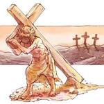 十字架を背負うキリスト